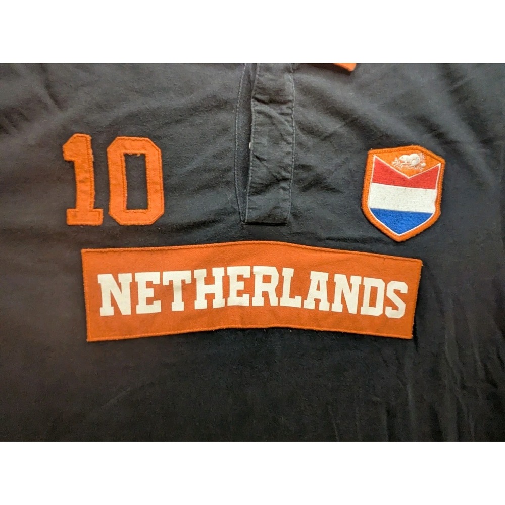 Roots Netherlands 2010 National Team Training Football Polo Shirt Mens XL - Picture 5 of 9